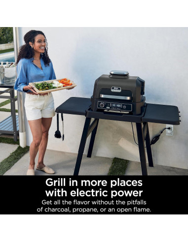 Parrilla Ninja Pro XL con Termómetro Integrado 4 en 1