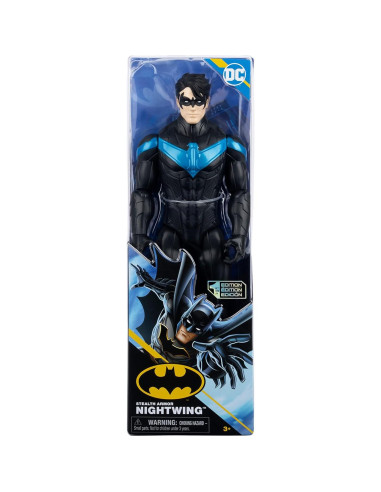 Figura de acción Nightwing 30 cm Spin Master con armadura