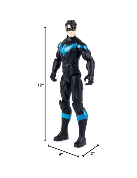 Figura de acción Nightwing 30 cm Spin Master con armadura