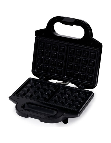 Máquina de Waffles Amazon Basics 2 Rebanadas 700W Negra