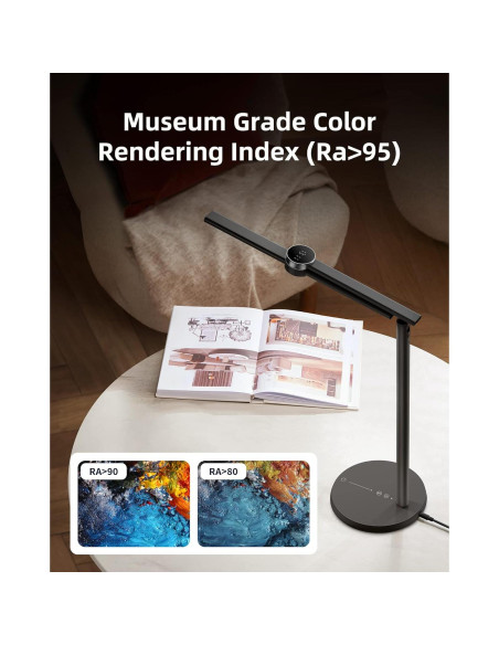Lámpara de Escritorio Inteligente EZVALO LED 3 Colores