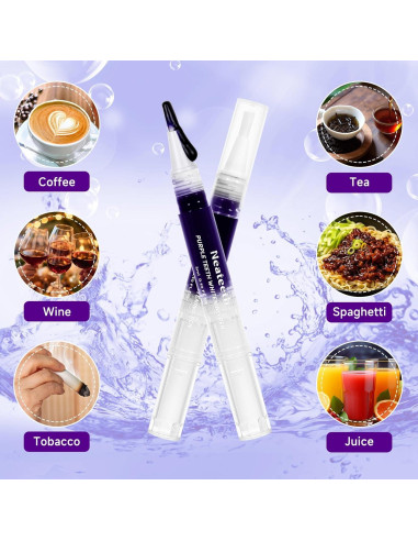 Lápiz Blanqueador de Dientes Neateeth Morado 3 Paquetes