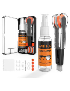 Kit de Limpieza de Gafas Maxsure 8 en 1 Antivaho 24H