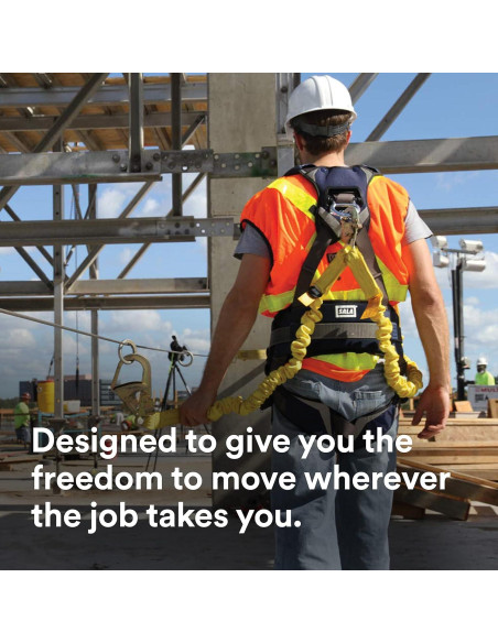 Arnés de Amarre 3M DBI-SALA 1.8m Doble Pierna Absorbente