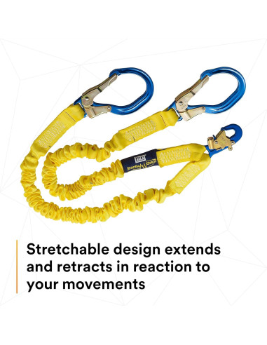 Arnés de Amarre 3M DBI-SALA 1.8m Doble Pierna Absorbente