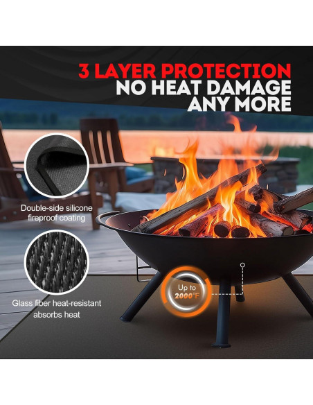 Alfombra para Parrilla AIRSHOOTER 121x76 cm A Prueba de Fuego Alfombra para Parrilla AIRSHOOTER 121x76 cm A Prueba de Fuego