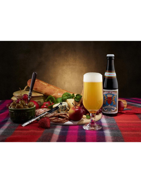 Juego de Vasos de Cerveza Burns Glass 6Pcs Flauta 250ml