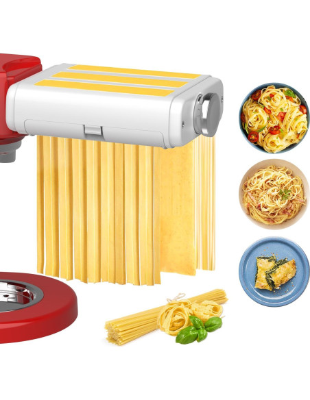 Accesorio para hacer pasta 3 en 1 NEWSETS para KitchenAid