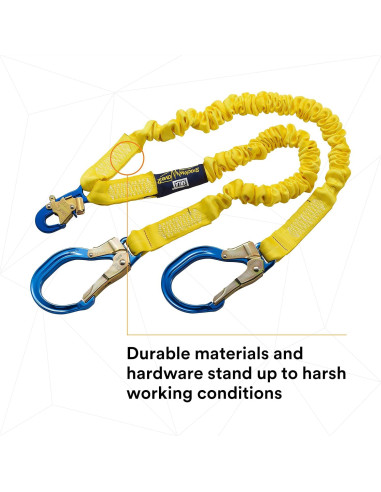 Arnés de Amarre 3M DBI-SALA 1.8m Doble Pierna Absorbente