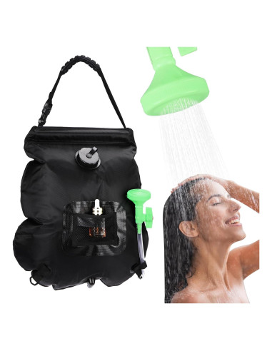Bolsa de Ducha Solar Cljlixcy 20L Portátil para Camping