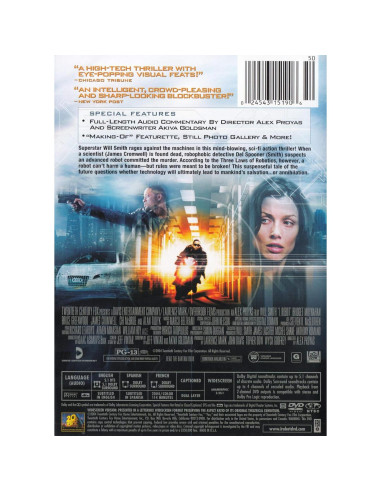 Yo, Robot DVD 20th Century Fox 105 min Widescreen