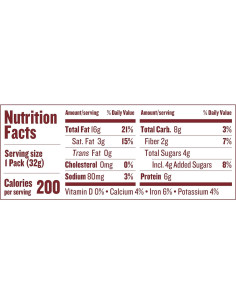 Mantequilla de Almendra con Miel Justin's 10 Paquetes 32.51g 2