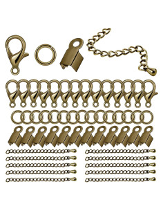 Set de 580 Accesorios para Hacer Joyas LAPOHI Bronce