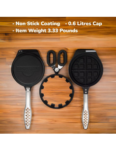 Plancha de Waffles Rellena Wonderffle 12.7 cm Antiadherente 2