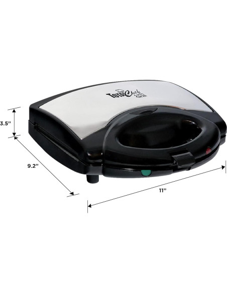 Waffle Maker Total Chef 4 en 1 - Eléctrico, Placas Removibles