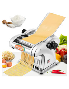 Máquina de Pasta Eléctrica Newhai 3 Cuchillas Acero Inoxidable