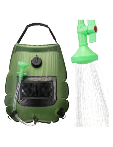 Bolsa de Ducha Solar FENSAN 20L Portátil para Camping
