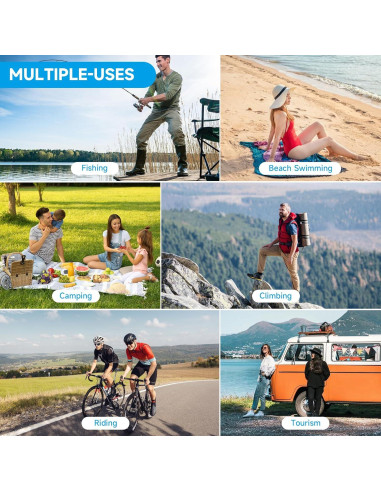 Bolsa de Ducha Solar FENSAN 20L Portátil para Camping