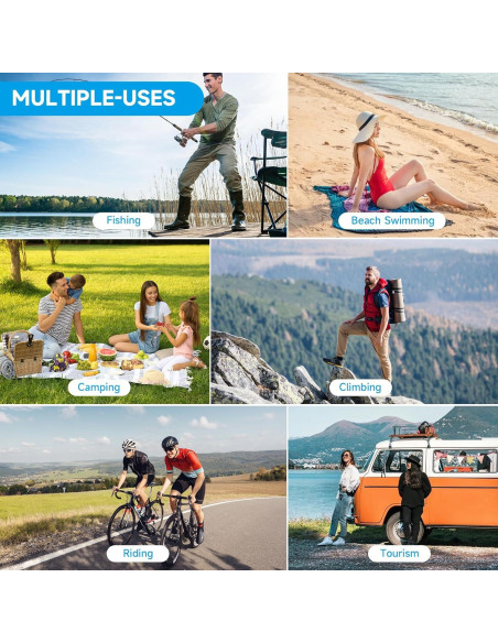 Bolsa de Ducha Solar FENSAN 20L Portátil para Camping