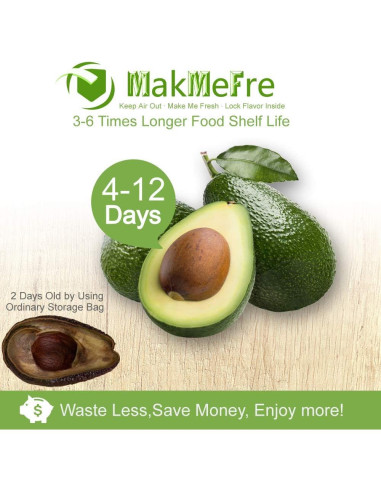 Bolsas de Sellado al Vacío MakMeFre 6 Piezas 20m Grado Comercial