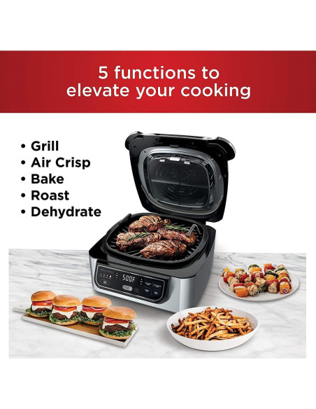 Parrilla Eléctrica Ninja Foodi AG301 5-en-1 Programable