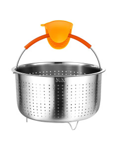 Cocedor al Vapor GREATLINK 6 Qt Acero Inoxidable Saludable