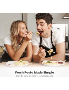 Máquina de Pasta ISILER 2 en 1 con 9 Grosor Ajustable 2