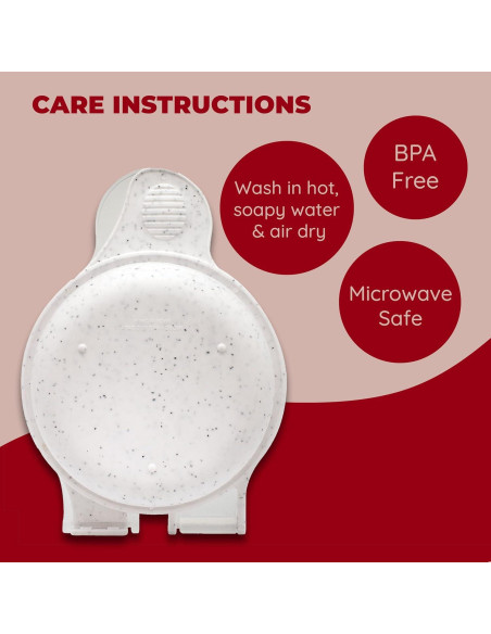 Sartén para Muffin de Huevo Jacent Microondas 12cm Antiadherente