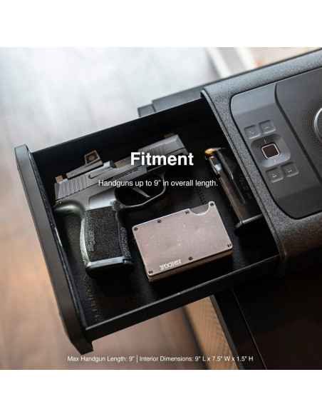 Caja Fuerte VAULTEK DS2i Biométrica con Cargador Inalámbrico