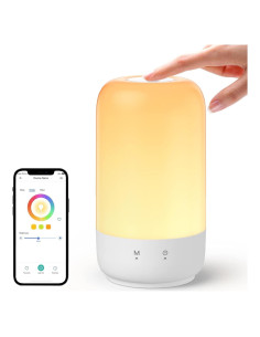 Lámpara de Mesa Inteligente Meross MSL450HK RGB y Blanco
