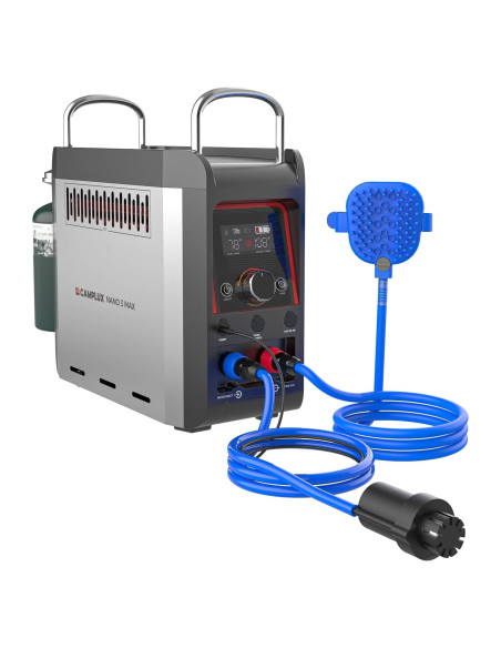 Calentador de Agua Portátil CAMPLUX Nano 3 Max Ducha Camping