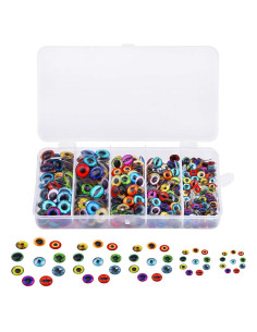 150 Piezas Ojos de Dragón de Vidrio Bestartstore 8-15mm