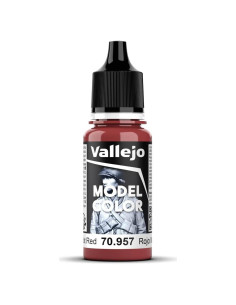 Pintura Acrílica Vallejo Rojo Mate 17ml para Modelos