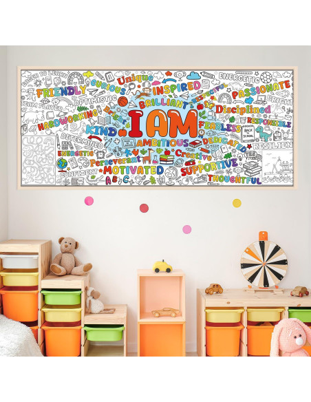 Póster Gigante de Colorear InIsaJace 177.8x78.74 cm Positivo Póster Gigante de Colorear InIsaJace 177.8x78.74 cm Positivo