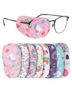 Parche para Ojos Lusofie 8 Pcs Coloridos para Niños