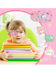 Parche para Ojos Lusofie 8 Pcs Coloridos para Niños 2