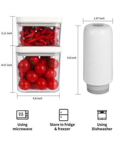 Sellador de Vacío de Mano MolaMolamoy 2024 - 7 Piezas