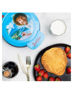 Máquina de Waffles Uncanny Brands Bob Ross 2 tamaños