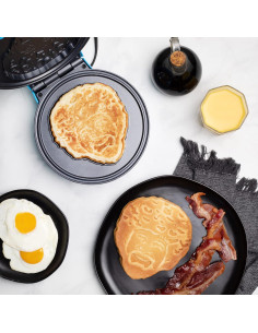 Máquina de Waffles Uncanny Brands Bob Ross 2 tamaños 2