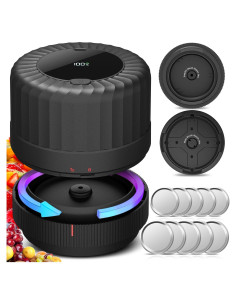 Sellador al vacío eléctrico LXT VP06+ con 10 tapas reutilizables