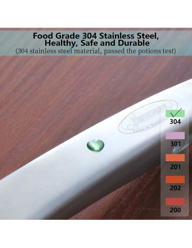 Servidor de Espagueti Newness 36.3 cm Acero Inoxidable Ergonómico