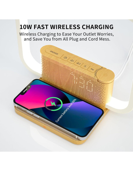 Despertador de Amanecer Blonbar AJ310 con Luz Táctil