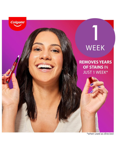 Bolígrafo Blanqueador Colgate Optic White Pack de 2