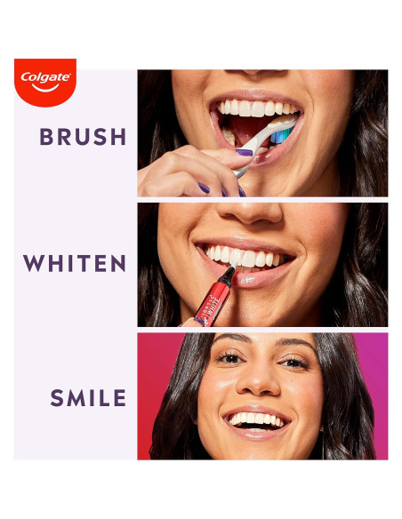 Bolígrafo Blanqueador Colgate Optic White Pack de 2