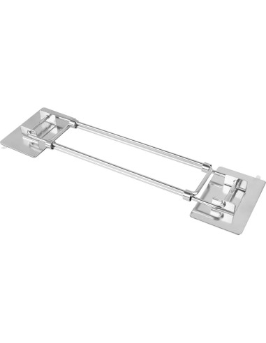 Barra de Almacenamiento de Esquina para Ducha RV Safoner - Acero Inoxidable Ajustable 20.1-34.8 cm