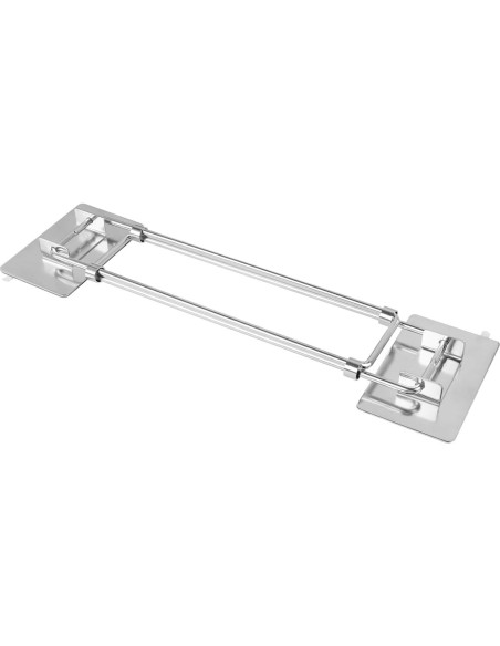 Barra de Almacenamiento de Esquina para Ducha RV Safoner - Acero Inoxidable Ajustable 20.1-34.8 cm