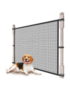 Puerta de Malla de Seguridad Upitry para Bebés y Mascotas 91-96 cm
