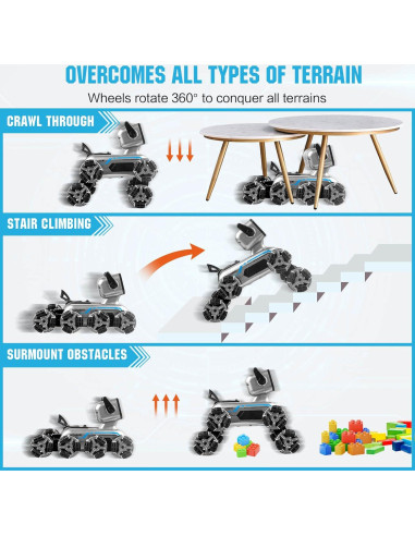 Perro Robot Control Remoto Homesoft con Acrobacias y Música