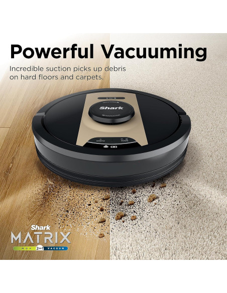 Aspiradora Robot Shark RV2410WD 2-en-1 con Mopa Sónica Aspiradora Robot Shark RV2410WD 2-en-1 con Mopa Sónica