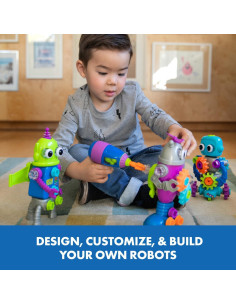 Taller de Robot Diseño Educational Insights - Set STEM 70 Piezas 2